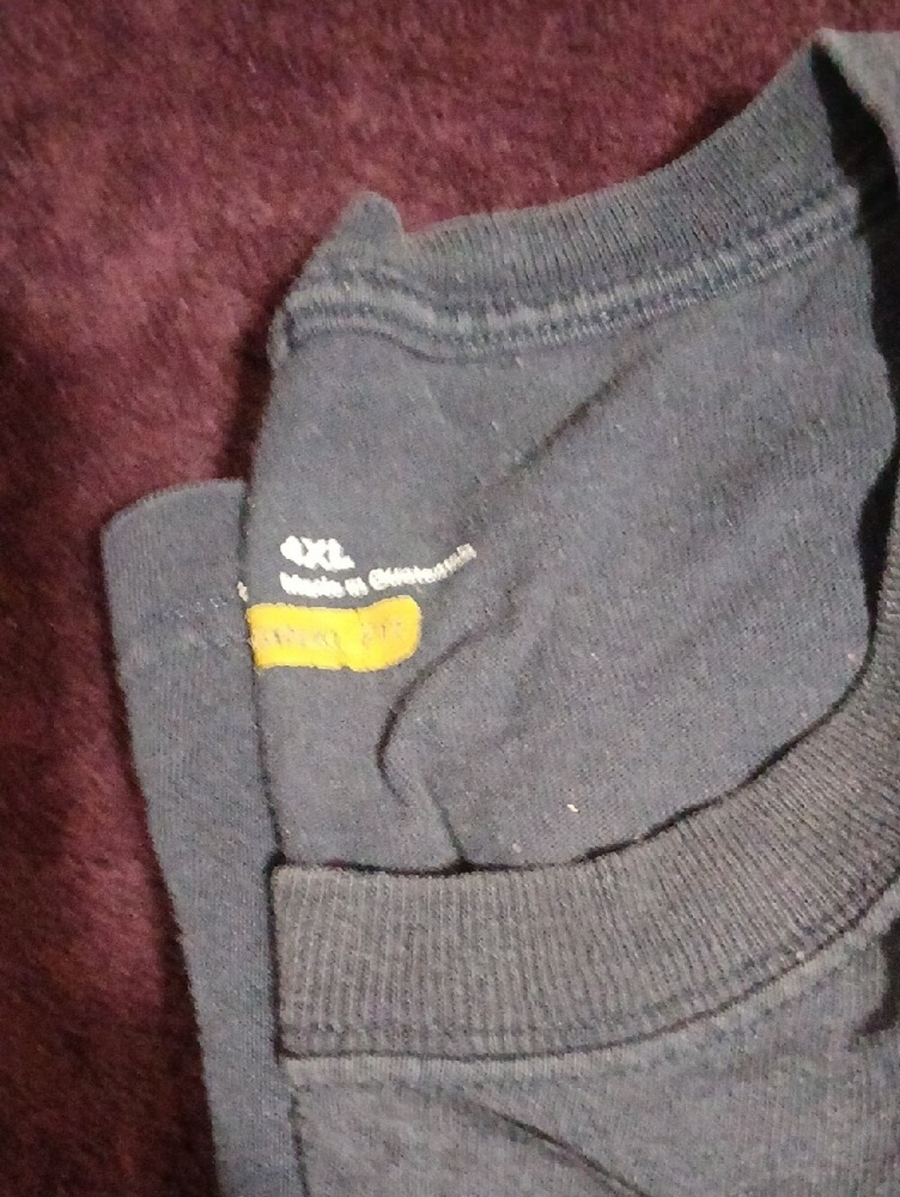 Carhartt Crewneck Tee's - Navy, Black , Blue And Gray. All Size 4xl..like New - Picture 2 of 3